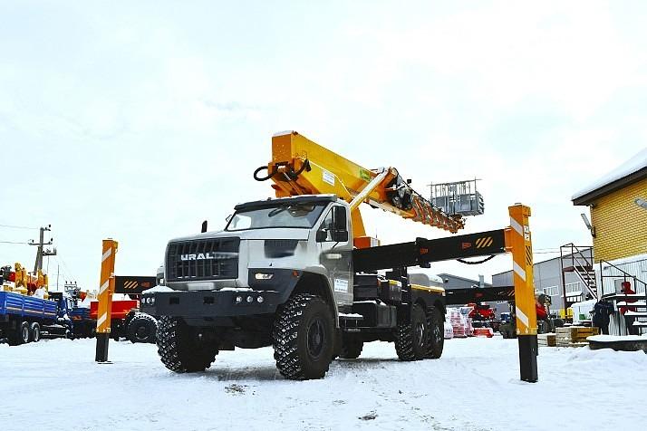 Автогидроподъеник СПМ-45 на базе УРАЛ NEXT (СПМ732602) фото 1