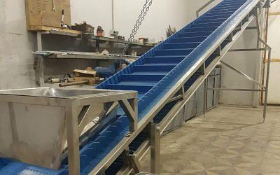 Конвейеры с модульной лентой (модульные транспортеры) фото 1