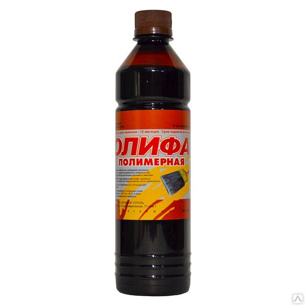 Олифа «Полимерная» 0,5л ПЭТ фото 1