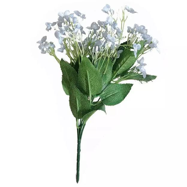 Букетик цветов искусственных 6 веток (54 цветочка) 949-02 34см фото 2