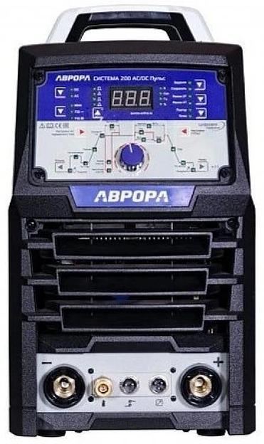 Сварочный аппарат Аврора Система 200 AC/DC ПУЛЬС инвертор ММА 5.2кВт фото 2