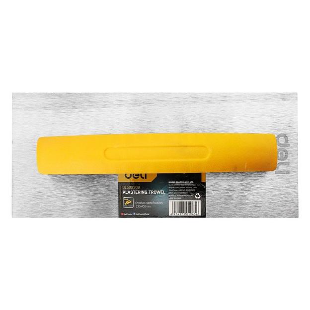 Отделочный инструмент Deli Кельма штукатурная прямоугольная Deli DL509309 230х100мм фото 3