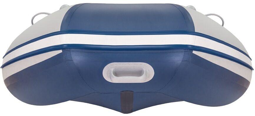 Лодка Ривьера 3400 СК Компакт, 3400*1600*460 мм., цвет: серый-синий фото 5