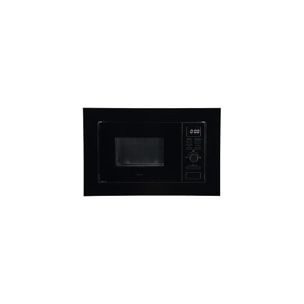 Встраиваемая микроволновая печь Midea MI62170B, 17л, 800Вт, черный фото 1