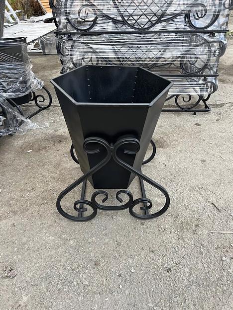 Металлическая урна для мусора «Алмаз» ОПТ фото 4