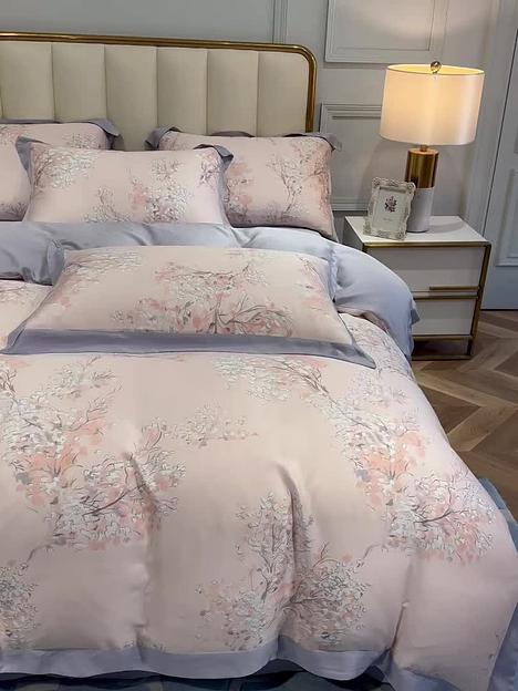 Комплект постельного белья 2 спальное 70х70 100 % тенсель ОПТ фото 7