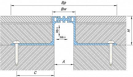 Закладной профиль Dewmark «Heavy» SG 31/35 фото 1