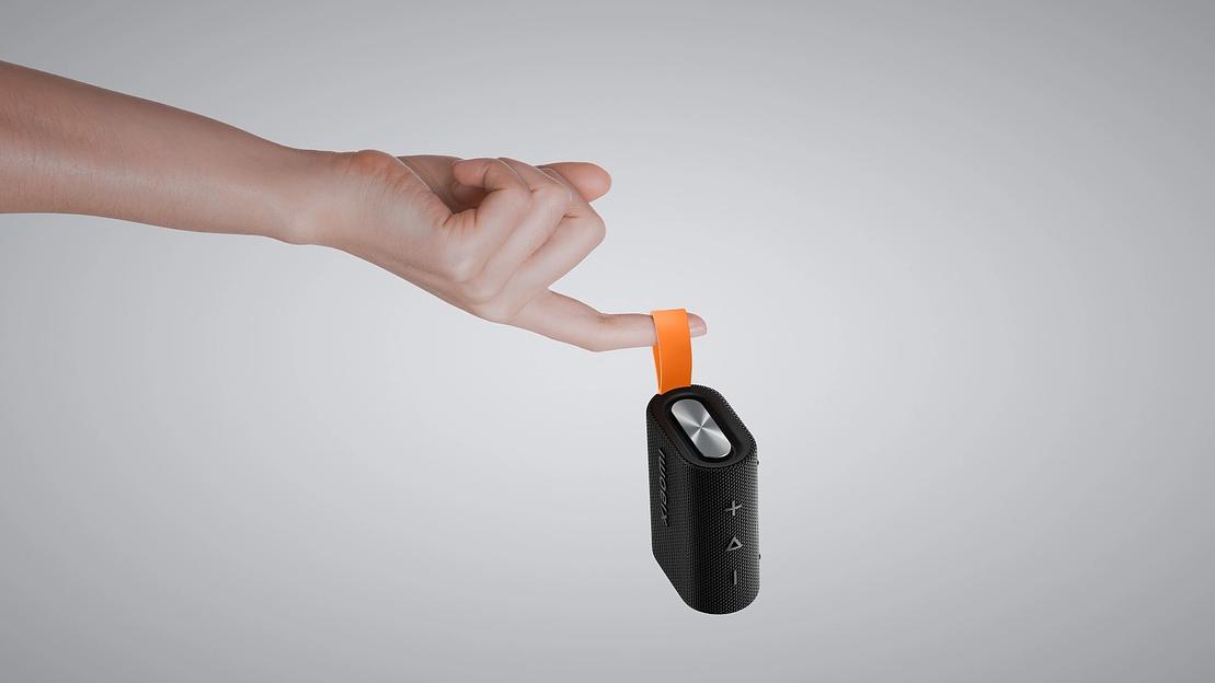 Колонка порт. Xiaomi Sound Pocket 5W черный 5W 1.0 BT 25м 1000mAh (QBH4269GL) фото 6