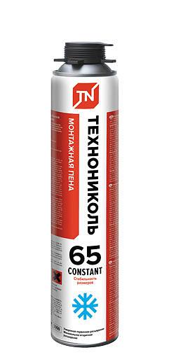 Пена монтажная ТЕХНОНИКОЛЬ 65 CONSTANT зимняя фото 1
