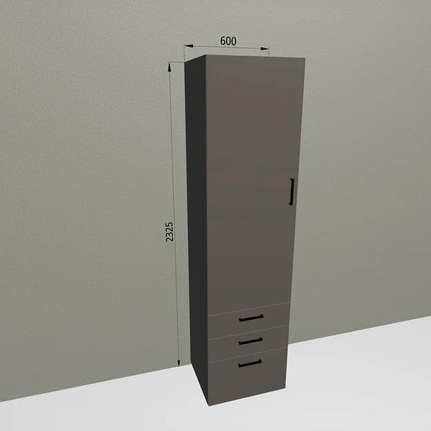 Шкаф распашной Sanvut 600х500х2325 мм арт.Ш69ЯМБ ОПТ фото 10