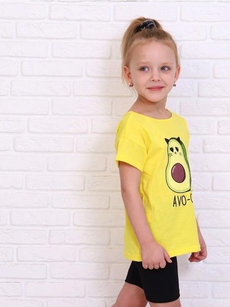 Футболка «КатоЛав» желтая опт фото 3