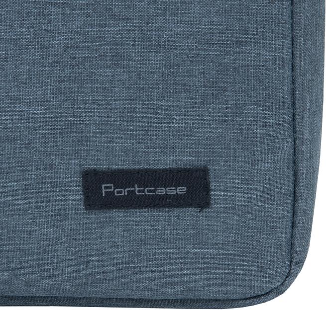 Сумка для ноутбука 15.6" Portcase KCB-162 серый нейлон/полиэстер (KCB-162 GREY) фото 8