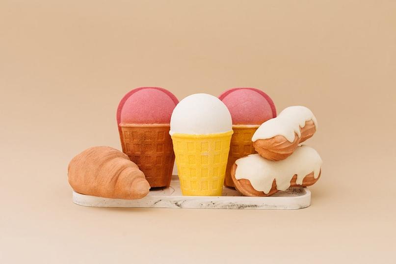 Бомбочка для ванны Eden touch «Мороженое» 200 г фото 1