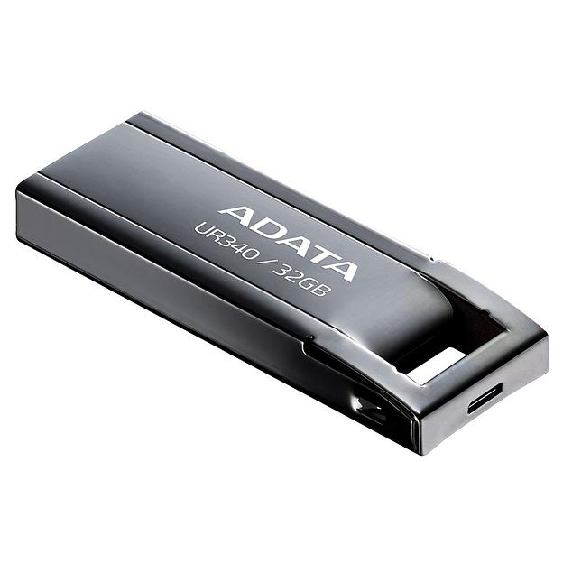 32GB UR340 USB Flash Drive USB 3.2 Gen1, Black, Retail (AROY-UR340-32GBK) фото 2