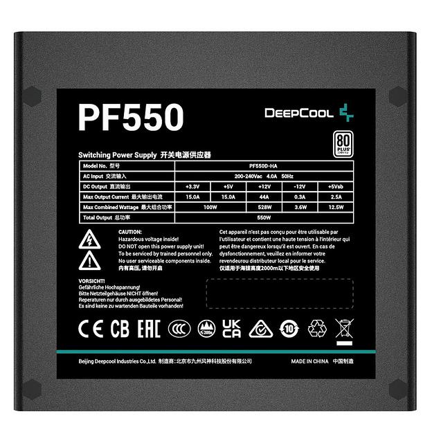 Блок питания Deepcool PF500 (R-PF550D-HA0B-WDEU) фото 3