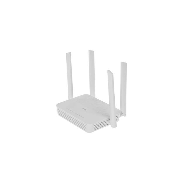 Wi-Fi роутер CUDY WR3000S, Wi-Fi 6, AX3000, 2.4/5ГГц, 4 LAN, белый фото 1