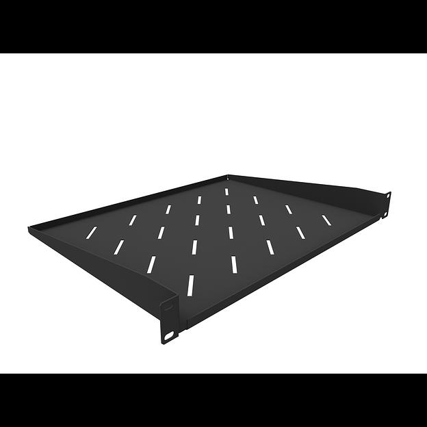 Полка консольная для шкафов глубиной 600мм, (глубина полки 350мм) распределенная нагрузка 20кг, цвет-черный (SNR-SHELF-06035-20BC) фото 1