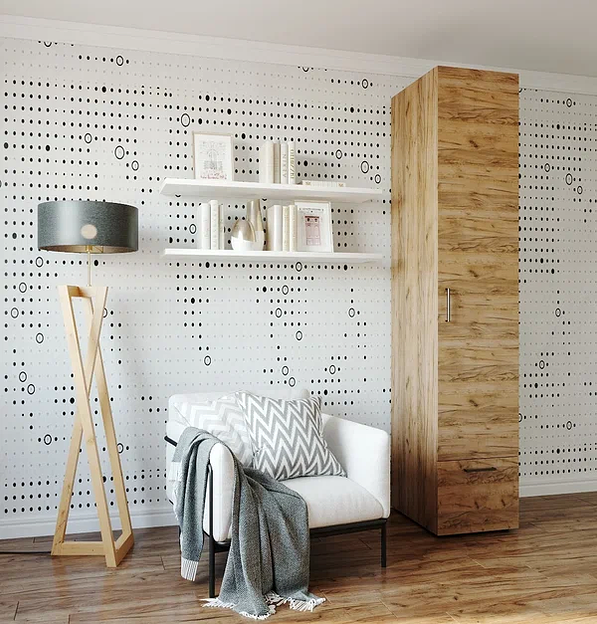 Шкаф распашной Sanvut 450х500х2325 мм ОПТ фото 6