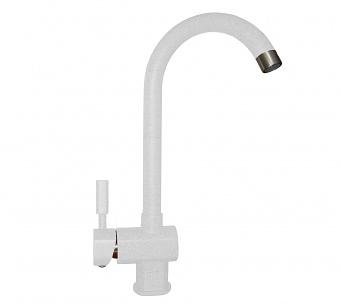 Смеситель СОЛО, белый фото 1