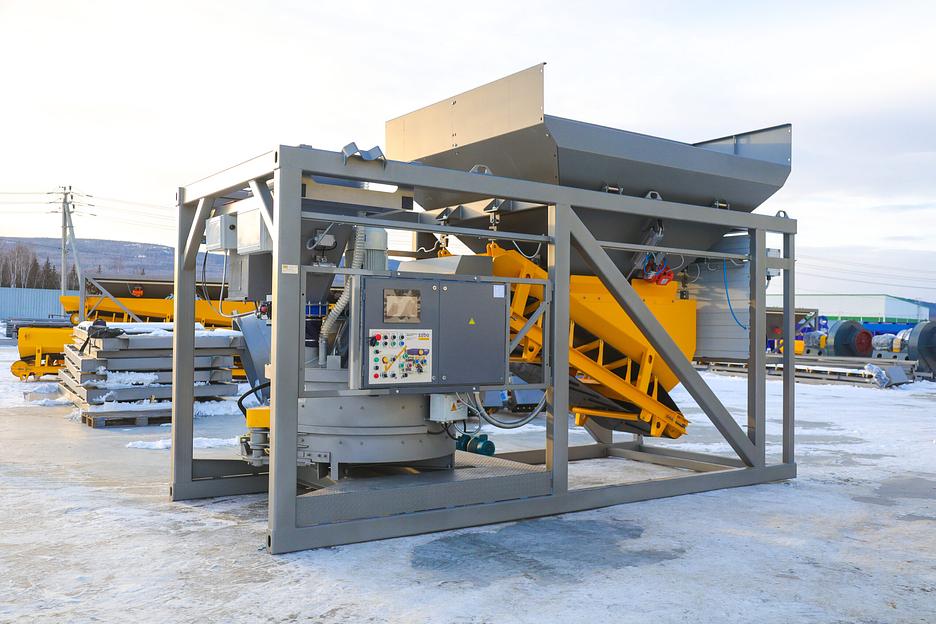 Бетонный завод МОБИЛ-25П фото 1