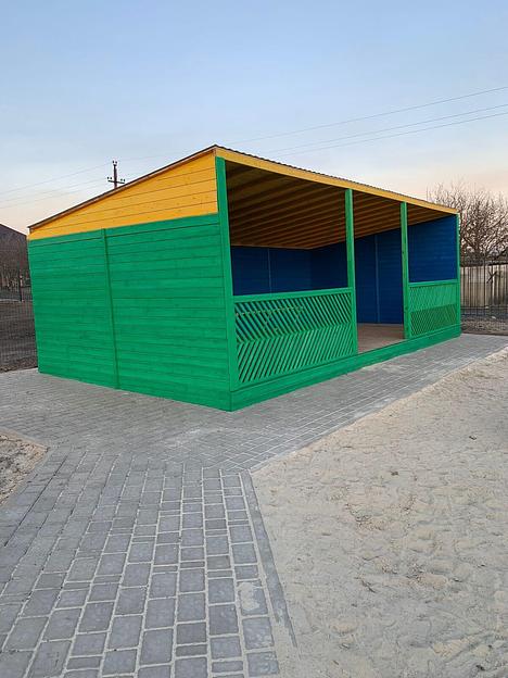 Теневой навес (8х4) фото 3