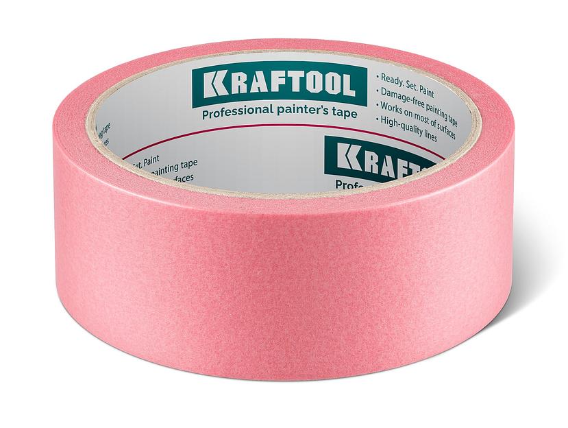 KRAFTOOL #200 Delicate 38 мм х 30 м, для деликатных и недавно окрашенных поверхностей, малярная лента (12102-38) фото 1