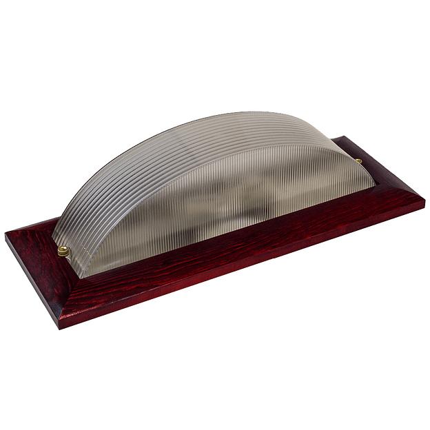 Светильник НББ 04-2Х25-0Х1 УХЛ4 «Линия 2» натуральное дерево ОПТ фото 2