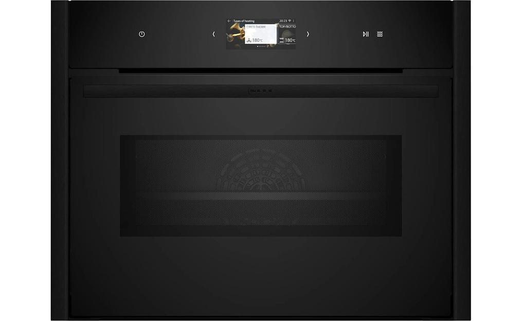 Духовой шкаф 45см с микроволнами Neff C29MS3AY0 фото 2