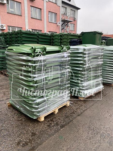 Крышка пластиковая для евроконтейнера 1100 л фото 6