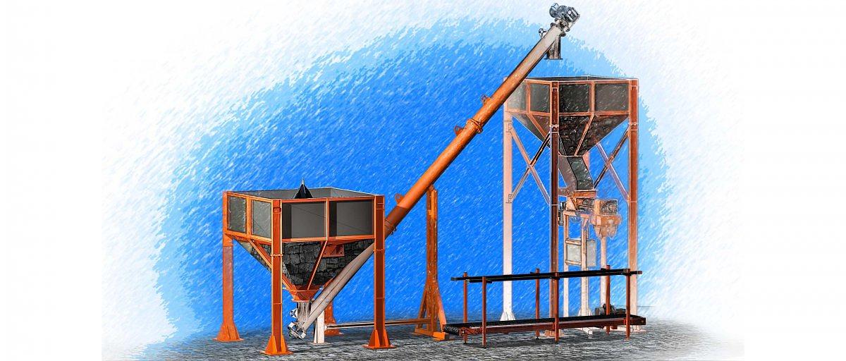 Автоматический весовой комплекс для растаривания Биг-Бэгов фото 1