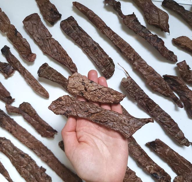 Лёгкое говяжье бруски BuckDog пакет, 80 г фото 1