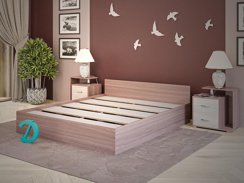 Кровать Досто «Зена» 204×164×56 см (сп. место 200×160 см), опт фото 4