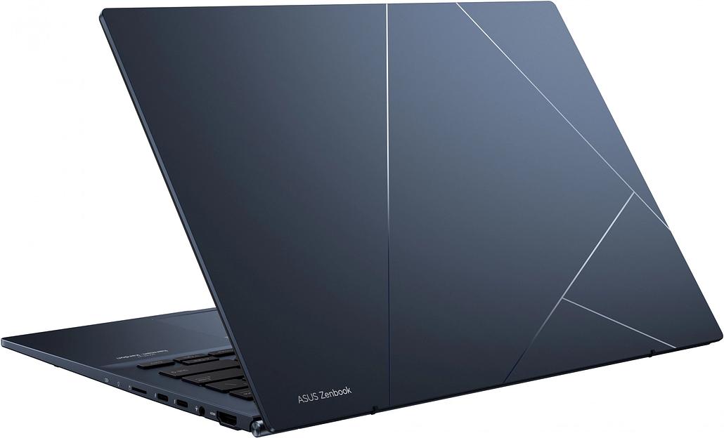 Ноутбук Asus Zenbook 14 UX3402VA-KP696 Core i5 13500H 16Gb SSD512Gb Intel Iris Xe graphics 14" IPS WQXGA (2560x1600) noOS blue WiFi BT Cam Bag (90NB10G1-M014W0) фото 6