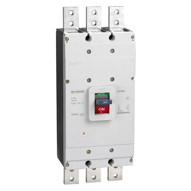 Автоматический выключатель CHINT NM1-1250H/3Р 1250A 65кА 126637 фото 1