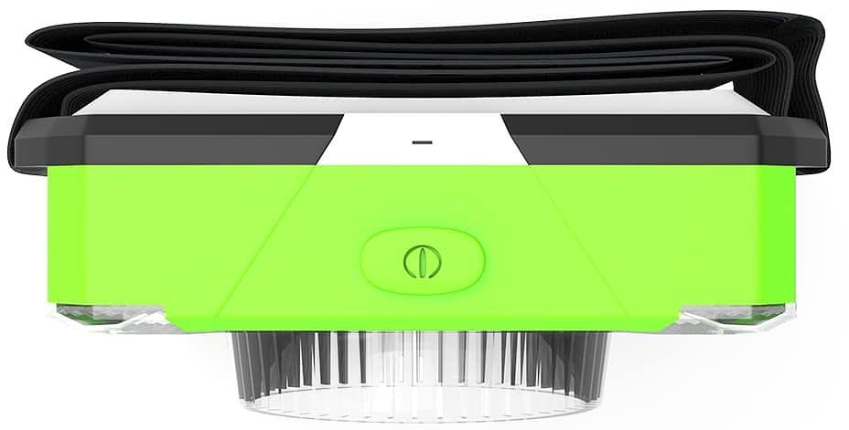 Фонарь налобный Gauss GFL305 зеленый 3Вт лам.:светодиод. AAAx3 (GF305) фото 2