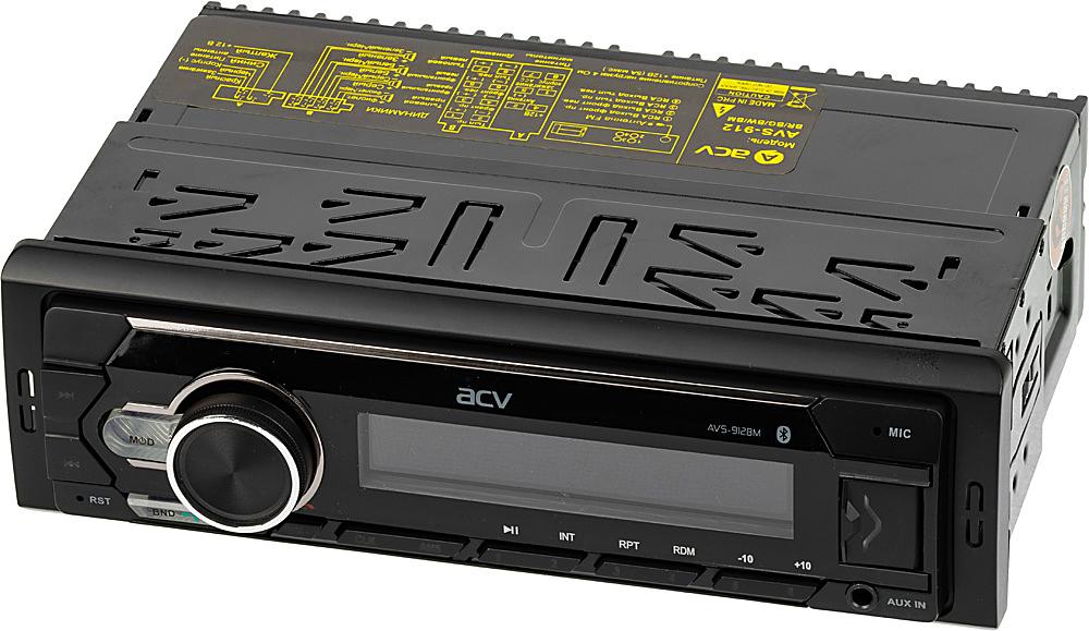 Автомагнитола ACV AVS-912BM 1DIN 4x50Вт фото 2