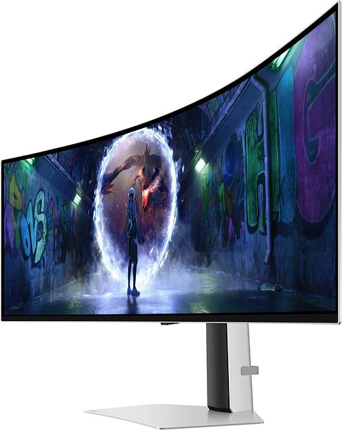 Монитор Samsung 49" S49DG932SIXCI серебристый OLED LED 32:9 HDMI M/M TV матовая HAS 1000:1 250cd 178гр/178гр 5120x1440 240Hz DP 2K USB 8.8кг фото 4
