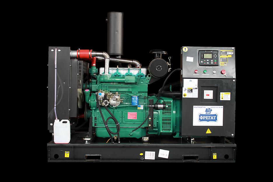 Дизельный генератор 50 кВт открытое с АВР фото 1