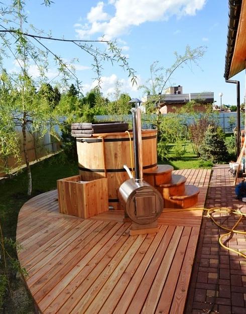 Купель уличная круглая №10 фото 3