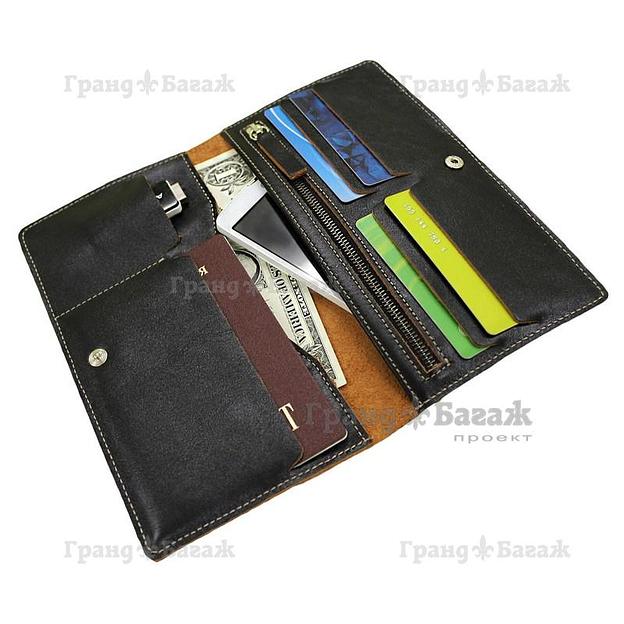 Бумажник путешественника RS КО-2-RS/черн фото 4