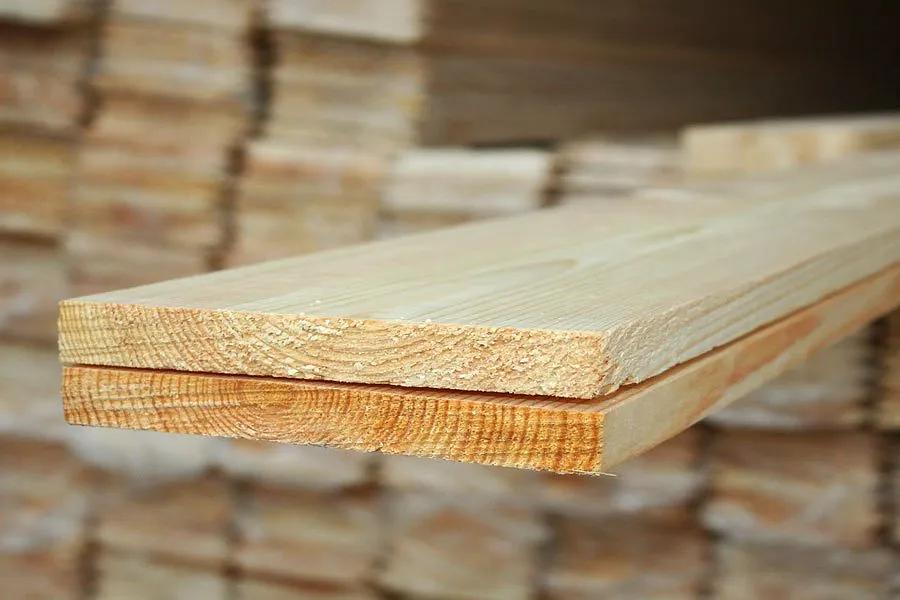 Сухая строганная доска 20х120х6000 мм, сорт AB ОПТ фото 6