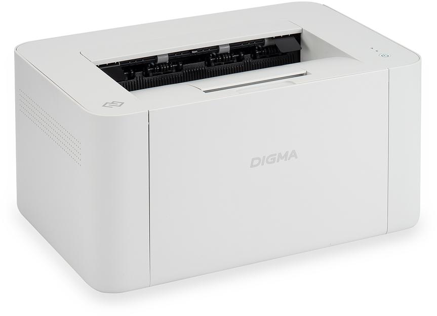 Принтер лазерный Digma DHP-2401W A4 WiFi серый фото 9