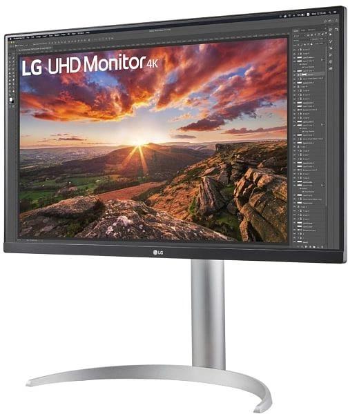 Монитор LG 27" UltraFine 27UP850K-W серебристый IPS LED 5ms 16:9 HDMI M/M матовая HAS 1200:1 400cd 178гр/178гр 3840x2160 60Hz DP 4K USB 5.9кг фото 4