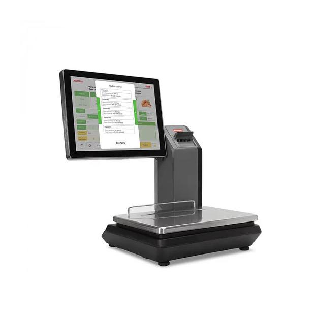 Весы с печатью этикеток Mertech M-ER 723 PM-15.2 (VISION-AI 15", USB, Ethernet, Wi-Fi) фото 1