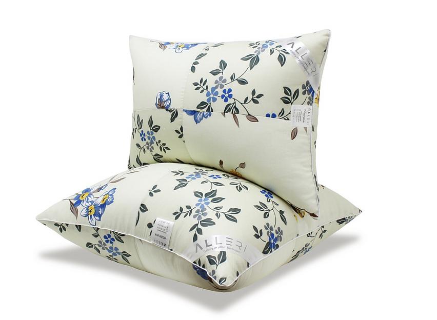 Подушка «Лебяжий пух» пэчворк сатин 70×70 ОПТ фото 2