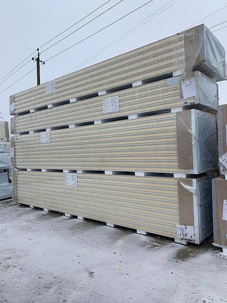 Стеновая сэндвич-панель PUR/PIR 80мм оп фото 1