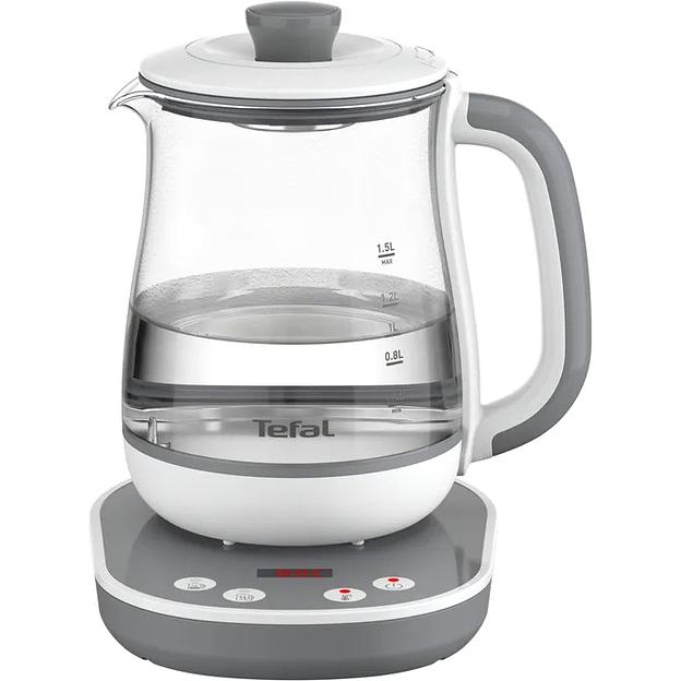 TEFAL BJ551B10 Чайник, 1.5л, 1430Вт, белый фото 2