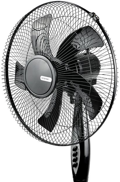 Вентилятор напольный Centek CT-5035 40Вт скоростей:3 черный фото 2