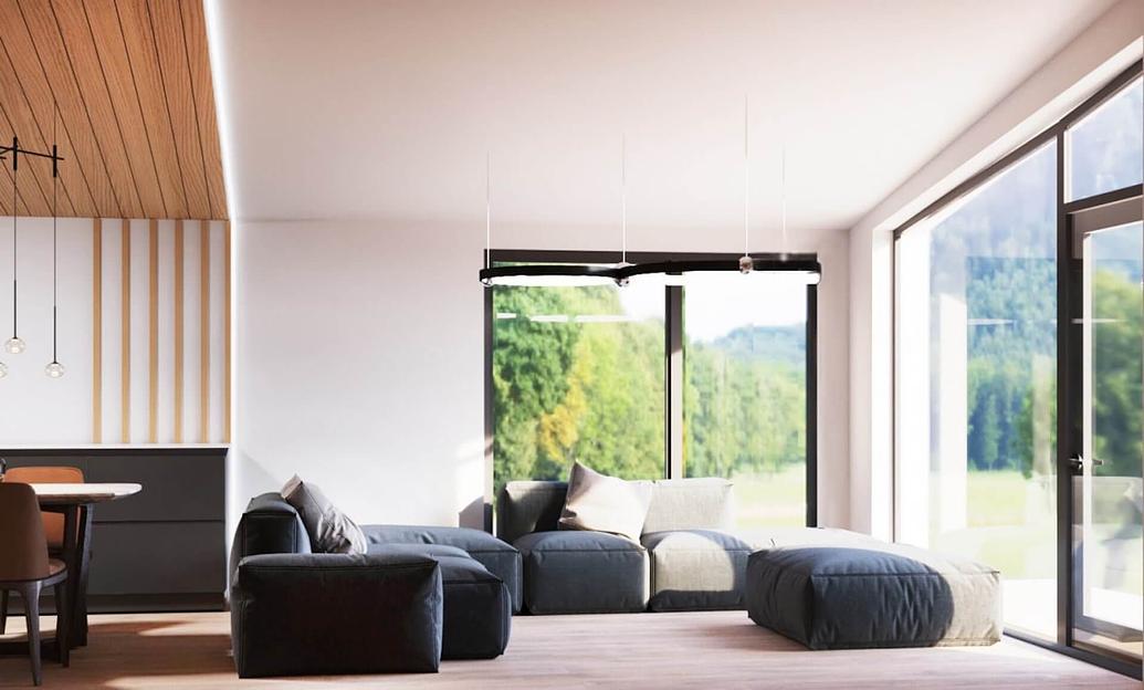 Проект дома «Барнхаус 10» white box фото 3