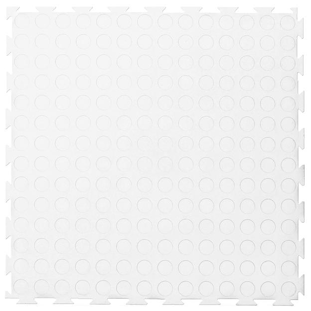 Sensor Avers – универсальное напольное покрытие, толщина 7 мм, Цвет Белый RAL 9003, Толщина модуля 7 мм. фото 1